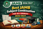 est JAMB Subject Combination for All Courses