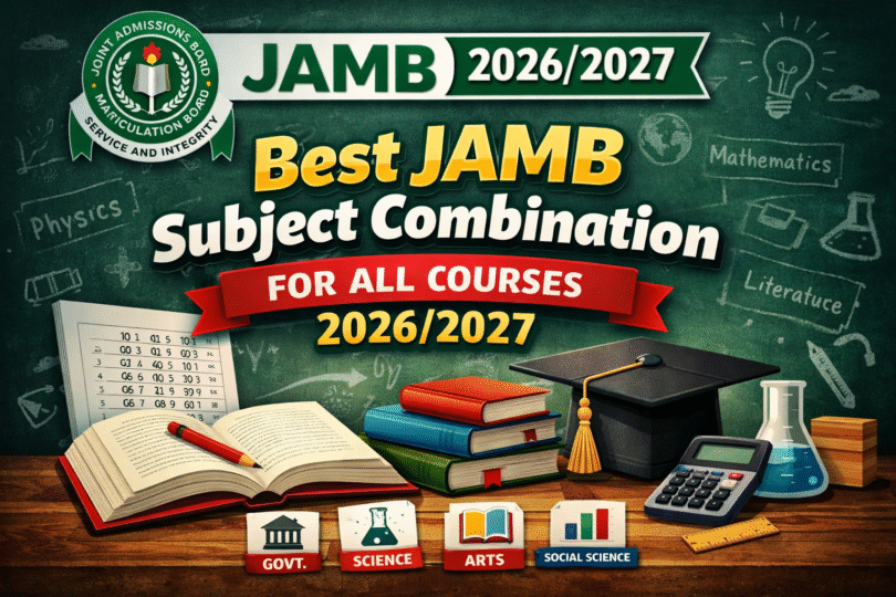 est JAMB Subject Combination for All Courses