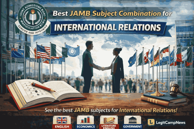 Best JAMB Subject Combination for International Relations