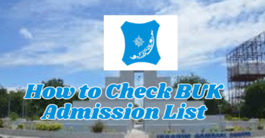 How to Check BUK Admission List