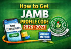 How to Get JAMB Profile Code