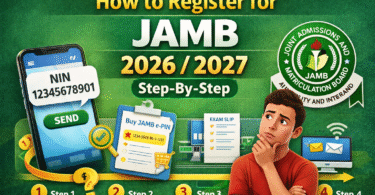 How to Register for JAMB Step-by-Step