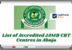 List of Accredited JAMB CBT Centres in Abuja