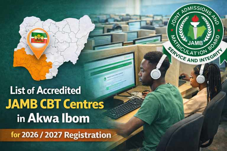 List of Accredited JAMB CBT Centres in Akwa Ibom