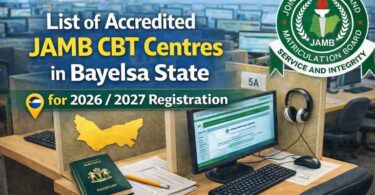 List of Accredited JAMB CBT Centres in Bayelsa State