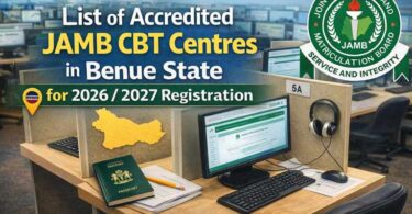 List of Accredited JAMB CBT Centres in Benue State