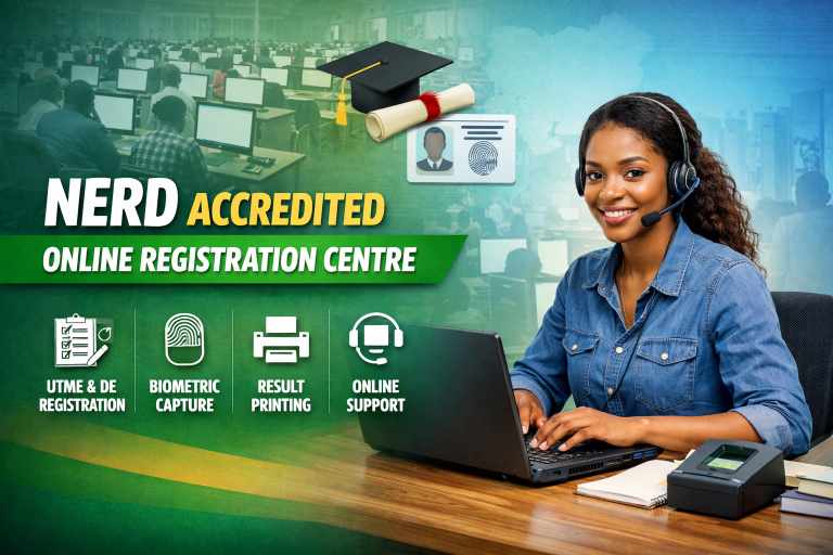 NERD Accredited Online Registration Centre